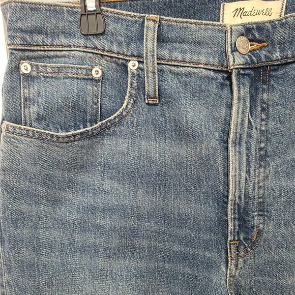 Madewell Blue Cotton Jeans Women’s Size 31 - Picture 4 of 8